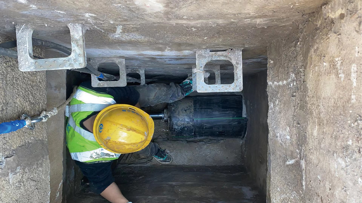 阜南HDPE短管内衬法